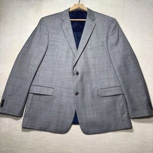 Tommy Hilfiger Blazer 46R Wool Blend 2 Button Sport Coat Classic Men's